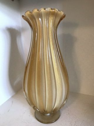 Alfredo Barbini Mid Century Vase Lamp Base
