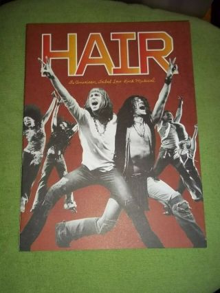 Hair,  2009 Hit Broadway Revival Souvenir Program,  Creel,  Swenson,  Levy