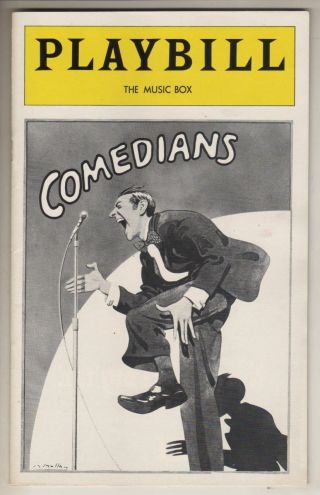 Jonathan Pryce Playbill " Comedians " 1977 Milo O 