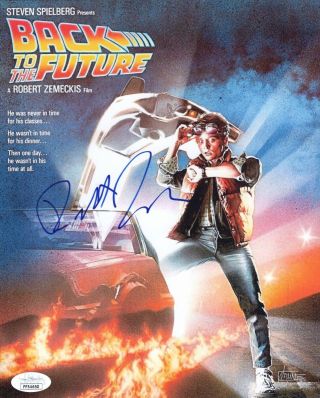 Robert Zemeckis Signed 8x10 Photo Back To The Future Autograph Jsa