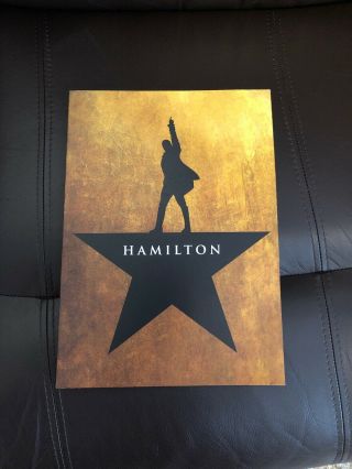 Hamilton Broadway Program & Playbill