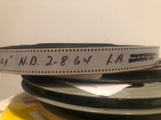 35MM TV: “THE JOEY BISHOP SHOW”,  2/8/64,  “DOUBLE PLAY FROM FOSTER TO DUROCHER.  ” 4