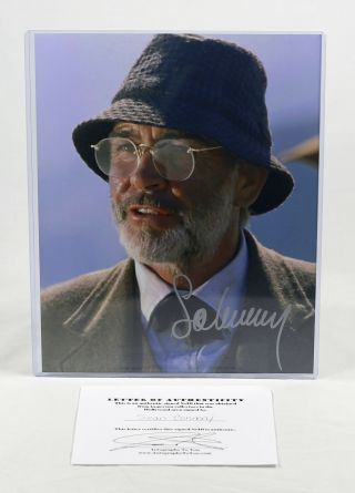 Sean Connery Autograph - Indiana Jones And The Last Crusade 8 X 10,