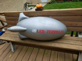 Vintage Led Zeppelin Inflatable (Blimp) - Promo Atlantic Records Rare Holds Air 10