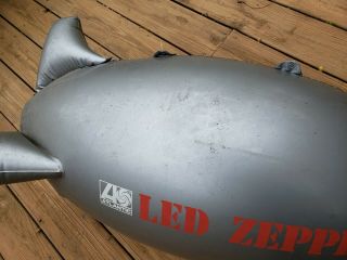 Vintage Led Zeppelin Inflatable (Blimp) - Promo Atlantic Records Rare Holds Air 4