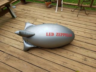 Vintage Led Zeppelin Inflatable (Blimp) - Promo Atlantic Records Rare Holds Air 5