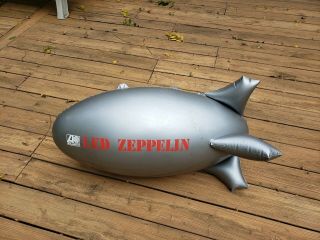 Vintage Led Zeppelin Inflatable (Blimp) - Promo Atlantic Records Rare Holds Air 8