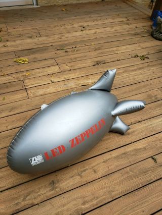 Vintage Led Zeppelin Inflatable (Blimp) - Promo Atlantic Records Rare Holds Air 9