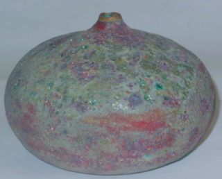 Fine Doyle Lane Studio Ceramic Weed Pot w/Crater Glaze in Charcoal 2