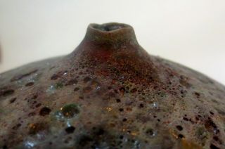 Fine Doyle Lane Studio Ceramic Weed Pot w/Crater Glaze in Charcoal 4