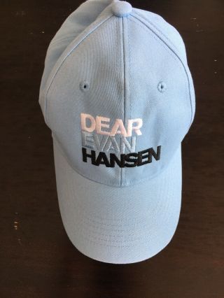 Dear Evan Hansen Baseball Cap Hat 1st Performance La,  Broadway Musical
