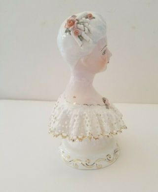 La Petite Bust Rare Vintage Florence Ceramics Figurine Pasadena 5