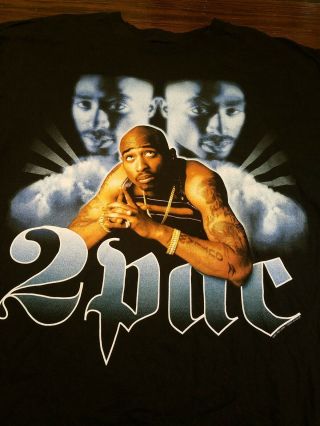 2pac Tupac Shakur Vintage Xl Shirt 2001 Only God Can Judge Me All Eyez On Me Htf