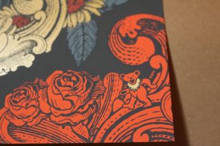 GRATEFUL DEAD POSTER FARE THEE WELL JUSTIN HELTON CHICAGO,  IL 7/3 - 5/2015 S&N SE 7