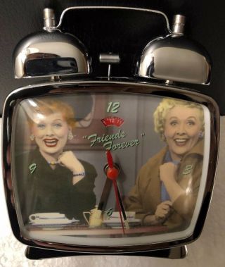 Friends Forever Vintage I Love Lucy Windup Tv Alarm Clock In Factory Box