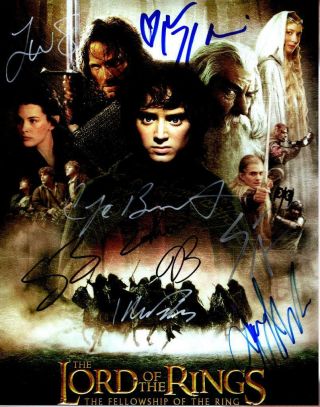 Lord Of The Rings Sean Bean,  8 Signed 11x14 Picture Autographed Photo,