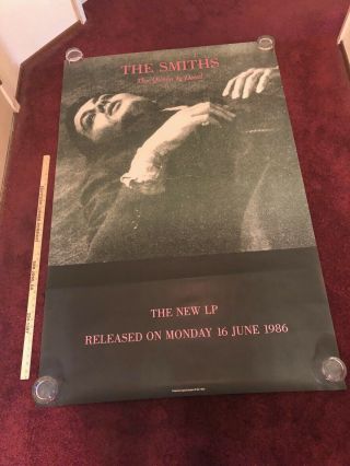 The Smiths The Queen Is Dead Vintage Promo Poster Huge 40 " X 61 " Capital Studios