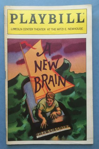 A Brain Playbill (july 1998) Kristin Chenoweth,  Mary Testa,  Chip Zien