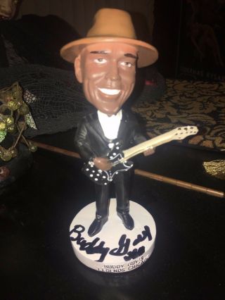 Buddy Guy Ultra Rare Signed Autographed Bobblehead Toy Figure Legends Chicago