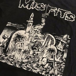 misfits vintage 80’s Tshirt 1 - sided,  Danzig Plan9 Pushead Metallica 2