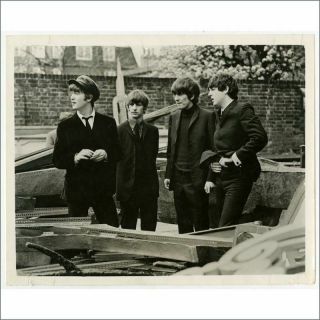 Beatles 1964 A Hard Day’s Night Filming United Artists Vintage Photograph (uk)