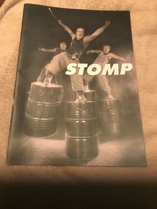 Off Bradway Show Stomp Book