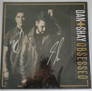 Dan & Shay Autographed Vinyl Album Jsa Certified Auto Autograph Signed Obsessed