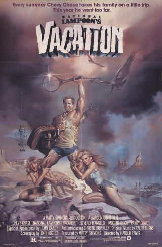 National Lampoon’s Vacation 1983 27x41 Orig Movie Poster Fff - 16805 Chevy Chase