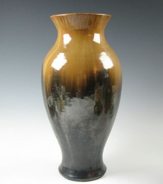 Fulper American Art Pottery Flambe Glaze 13&1/4 " Vase