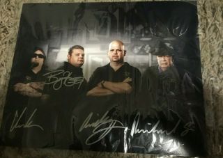 Authentic Pawn Stars Full Cast Hand Signed 8 X10 " Color Photo