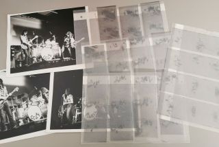 Cozy Powell Bedlam Negatives With Copyrights Leeds University 1973 Rainbow