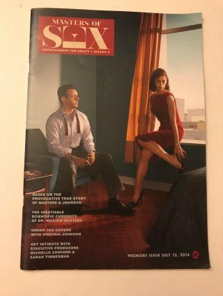 Masters Of Sex Season 2 Fyc Book,  Dvd