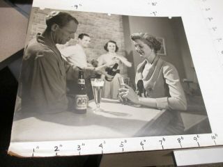A - 1 Pilsner Beer Az Brewing Harris Tuchman Ad Agency Photo 1950s Tv Commercial