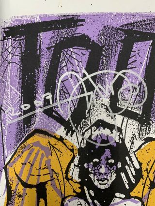 TOOL - Concert Poster 2007 Nokia Theater LA SIGNED by Band & Art By Adam Jones 5