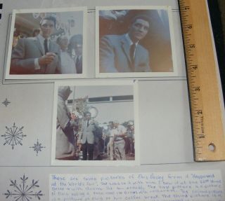 Elvis Presley Candid Photos From The Set Of It Happened At The Worlds Fair 1962