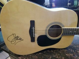 Jim James (my Morning Jacket) Signed Acoustic Guitar - Rare