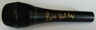 Lana Del Rey Signed Microphone Born To Die Ultraviolence Video Games In Person