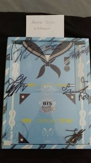 BTS All Member Signed 2014 Summer Package W/ J - Hope PC,  Unofficial Poster Gift 2