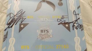 BTS All Member Signed 2014 Summer Package W/ J - Hope PC,  Unofficial Poster Gift 5