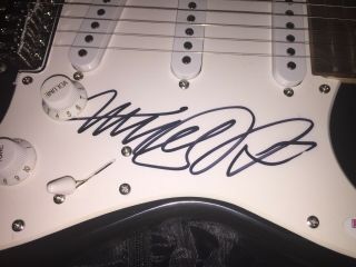 Michael J.  Fox Signed Autographed Electric Guitar PSA/DNA W46474 3
