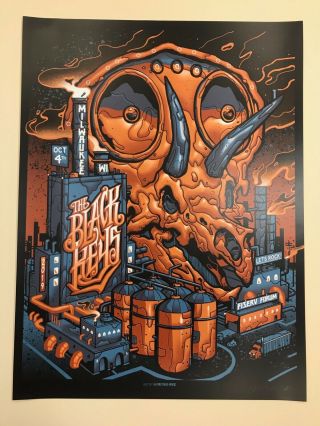 The Black Keys Lets Rock Milwaukee 2019 Concert Poster - Signed By Artist