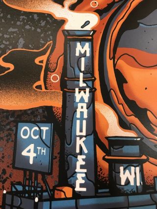 The Black Keys Lets Rock Milwaukee 2019 Concert Poster - Signed by Artist 3
