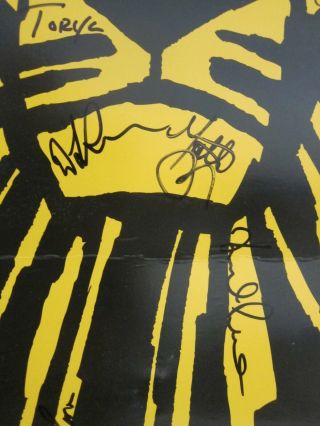 The Lion King Disney Broadway Musical Cast Signed Autographed Poster 14x22 5
