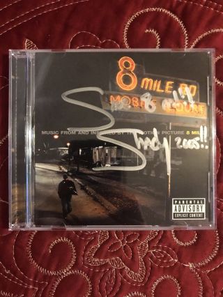 EMINEM “SLIM SHADY” 8 Mile signed CD 4