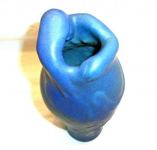 Vintage Van Briggle Pottery Lorelei Lilac Blue Vase (Artist Signed) 3