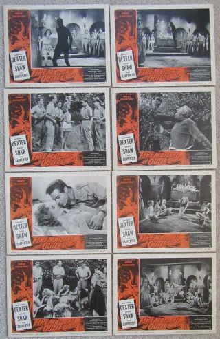 Fire Maidens Of Outer Space 1956 Set Of 8lc 