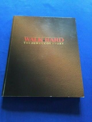 Walk Hard: The Dewey Cox Story - For Consideration Script Signed By Judd Apatow