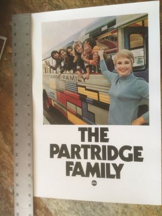 The Partridge Family - Abc Promotion Poster David Cassidy