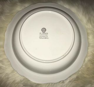 Tiffany & Co.  Este Ceramiche Italy Ceramic 13” Plate Egg Dish Bowl Trompe L ' oeil 2