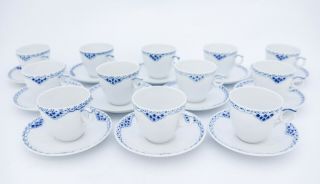 12 Cups & Saucers 069 / 070 - Princess - Royal Copenhagen - 1:st Quality 2